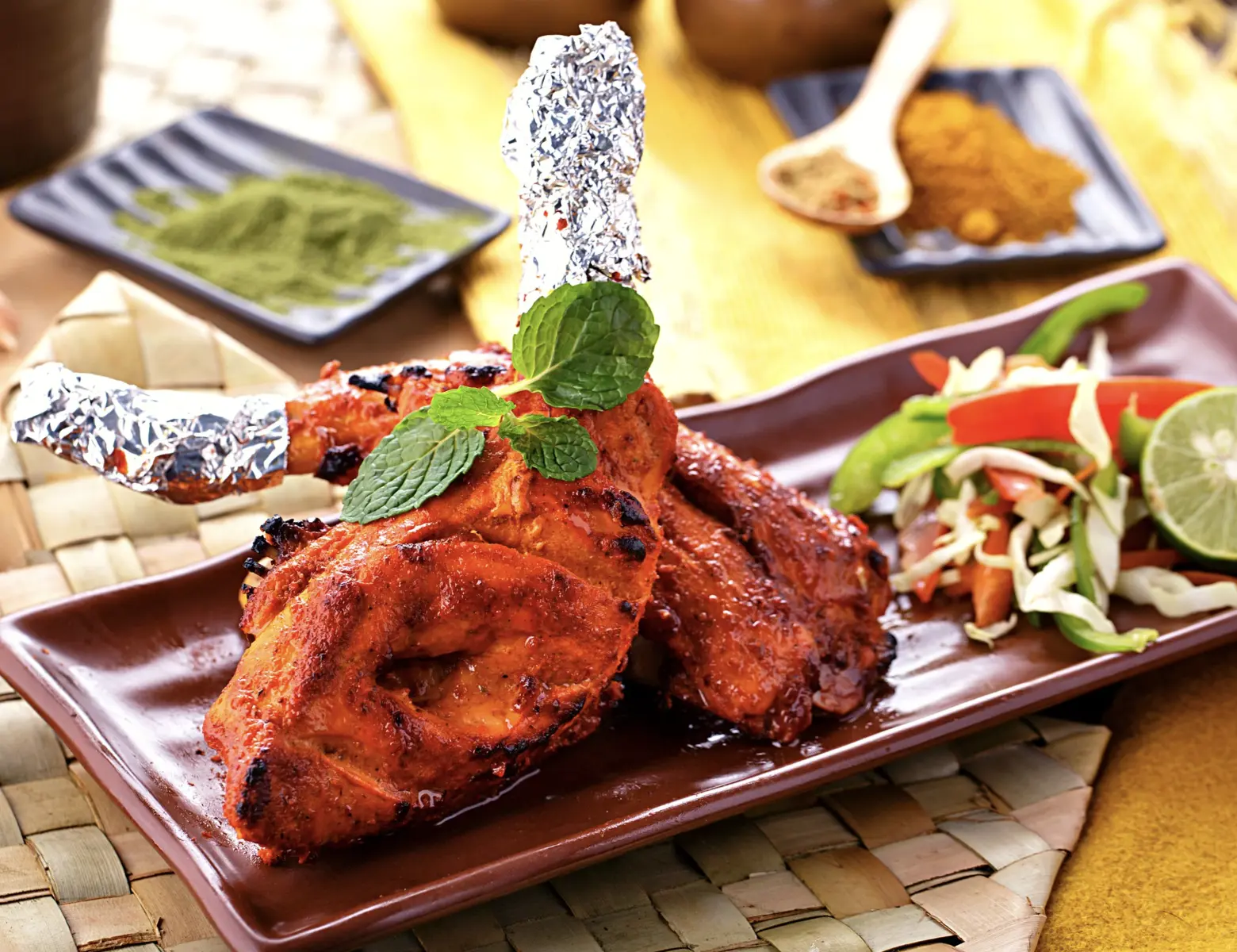 Authentic Indian cuisine at Empire Grill Fine Indian Cuisine in Edmonton, AB